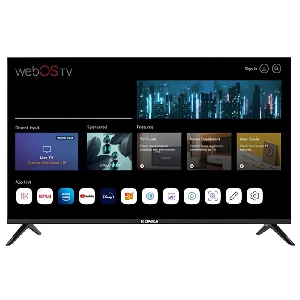 Телевизор KONKA 55VR700W 4K UHD (140см).