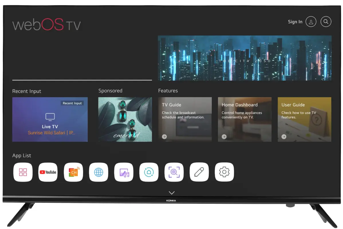 Телевизор KONKA 85HK720W 4K UHD (215см).