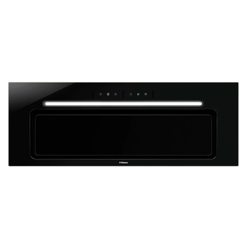 Встраиваемая кухонная вытяжка OViO OH-60BG (Черное стекло).