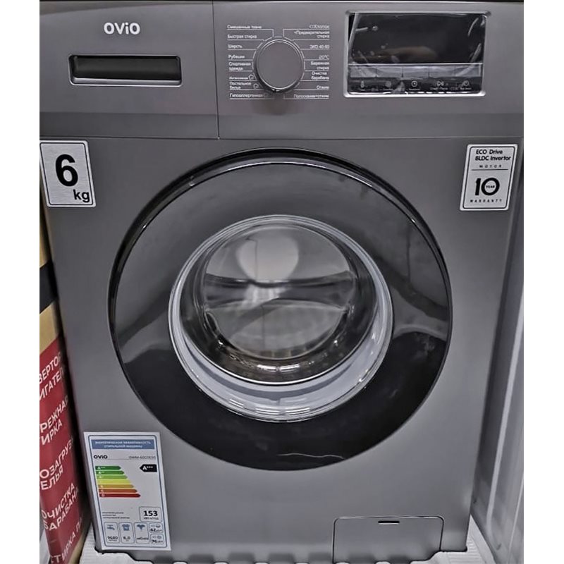 Стиральная машина OViO OWM-60G063S (Серая)