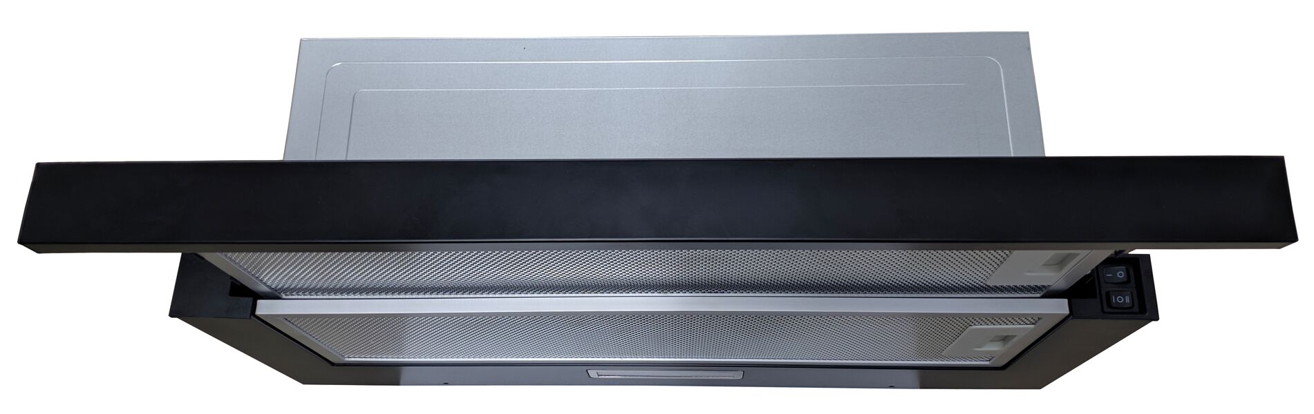 Встраиваемая кухонная вытяжка OViO OH-X60BG (Черное стекло).