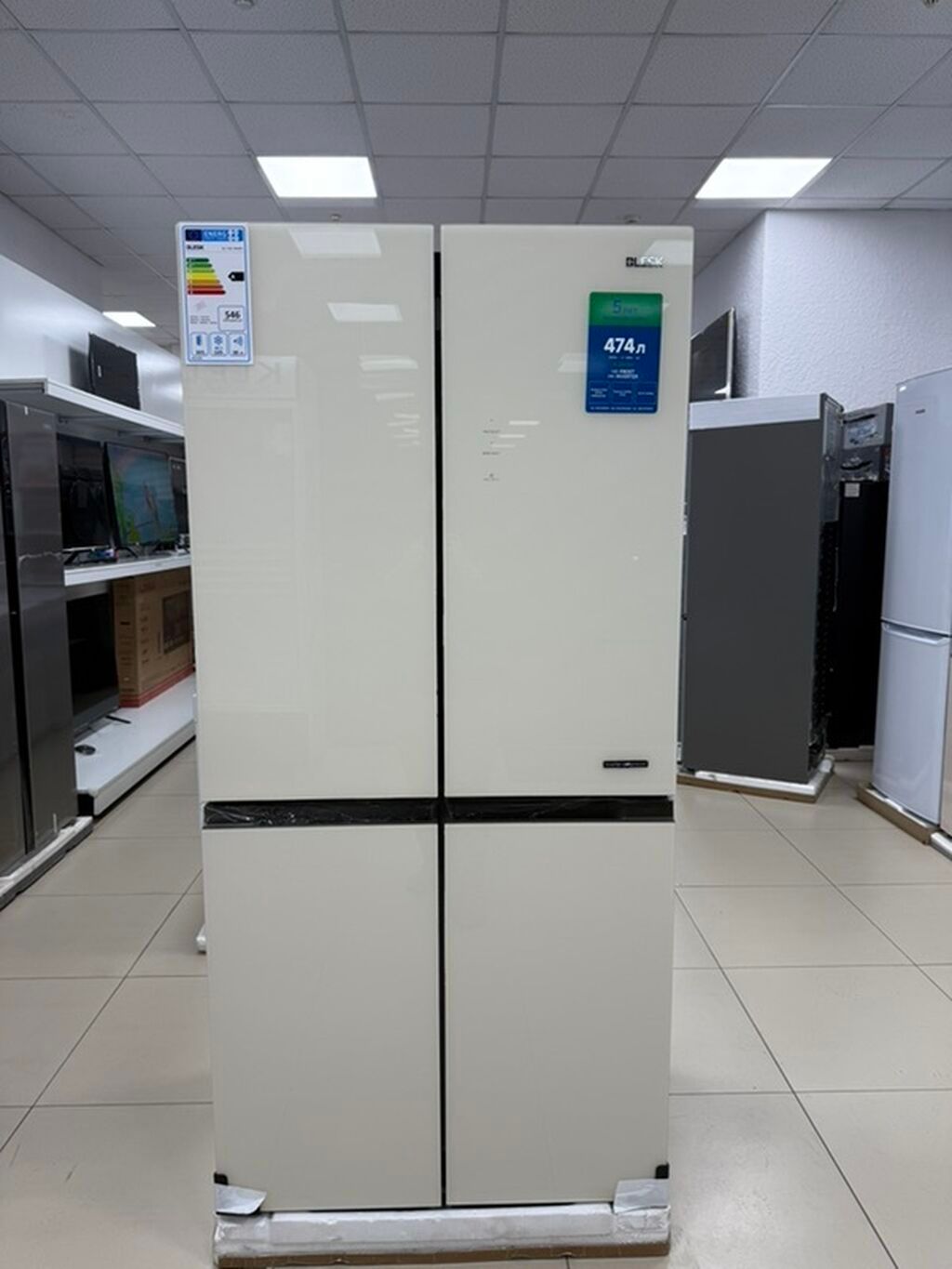 Холодильники BL-YG611RWEN / BL-WG611RWEN / BL- BG611RWEN,Бежевое стекло